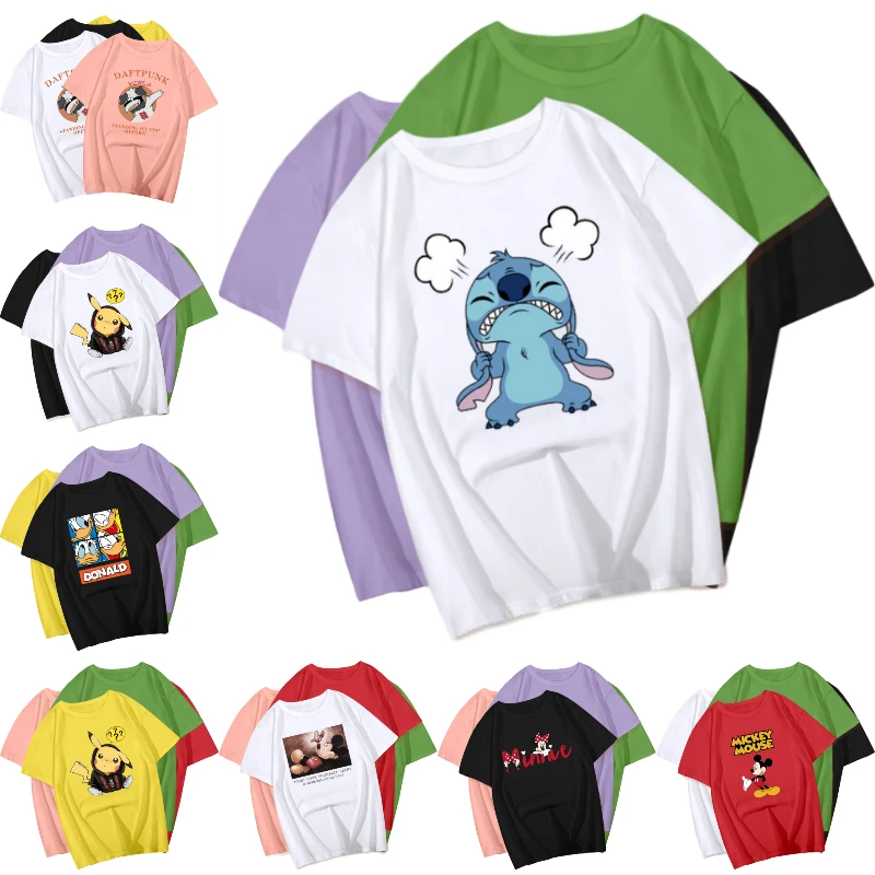 

The Most Popular summer large size new fashion simple short sleeved blouse T-shirts for women