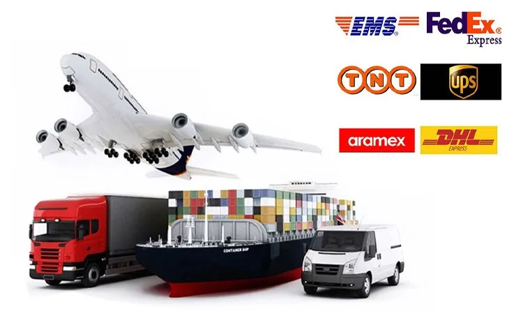 Rhinails fastener shipping by sea, air and express courier with DHL, FedEx, UPS, TNT and Aramex