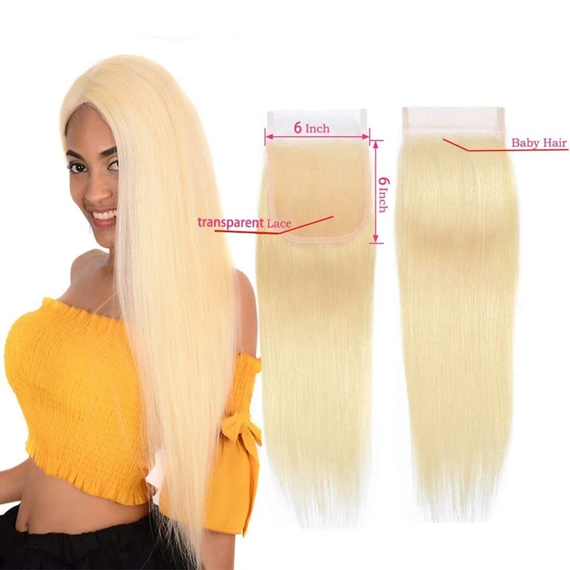 

Ready To Ship Virgin Human Hair Transparent Lace Frontal,Transparent 613 4x4 5X5 6X6 7X7 Indian Hair Lace Closure In Large Stock