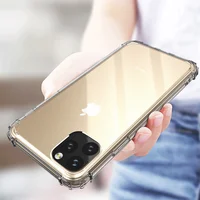 

Luxury Transparent Soft Tpu Clear Shockproof Phone Case For Iphone 11 X XR XS MAX 11 Pro Case