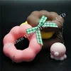 Scented Sugary cruller doughnut donut Squishy Charm Jumbo squeeze toys MOCHI CAKE