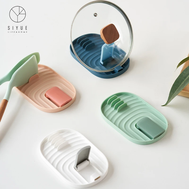 

Kitchen Restaurant Utensils Spatula Spoon Pan And Pot Cover Lid Dry Storage Organizer Rack Holder 3139