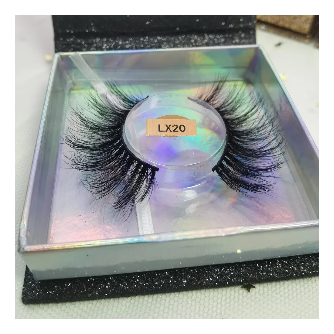 

Eyelash Extension De Cils Wimpern 3D eyelashes Faux Cils Fur Fluffy Mink Cils Naturel Other Lashes KAVVAWU 25 Packaging Box OEM