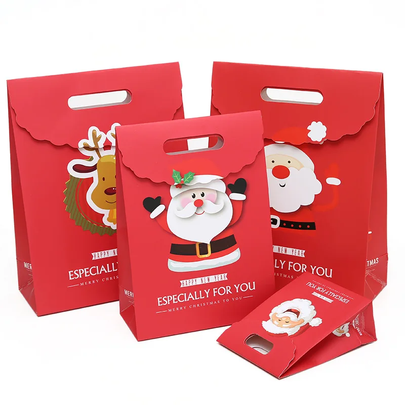 

Christmas Gift Bag Christmas Eve Paper Bag Large Gift Packaging Bag, Picture