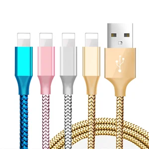 Nylon Braided USB Charging Cable iPhone & Type C