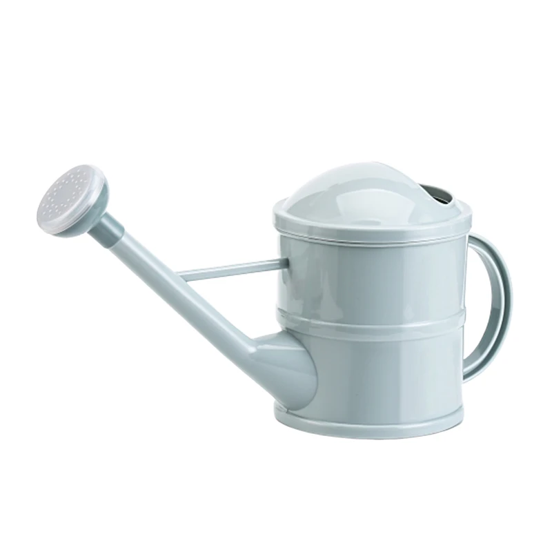 

1500ml Plastic Removable Porous Outlet Long Spout Watering Can for Outdoor Watering Plants, Pink/blue/beige