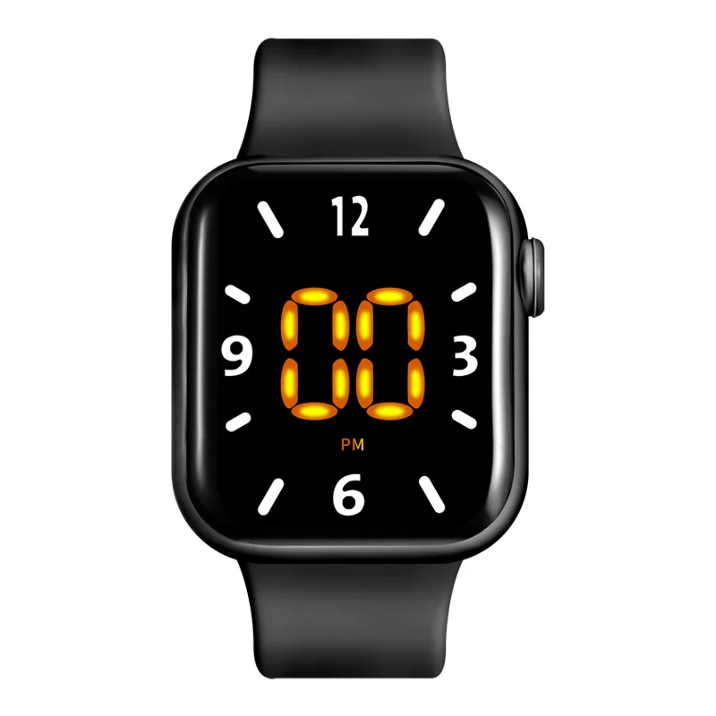 

2021 Functional Watch Sport LED Light Display Sports Watch For Men Waterproof, 5 colors