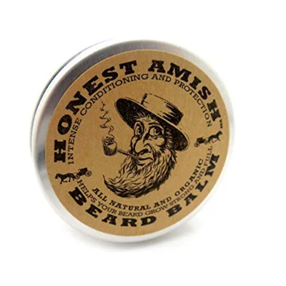 
Wholesale 90gs honest amish beard balm leave-in conditioner tin jar 