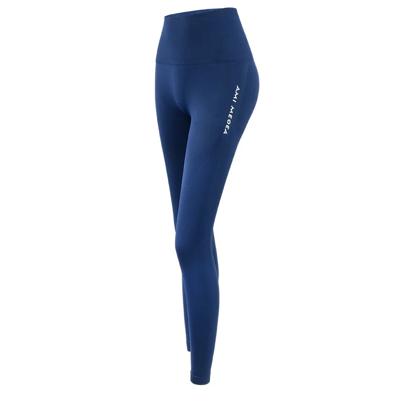 

Autumn and winter seamless high waist pants yoga pants thickening leggings