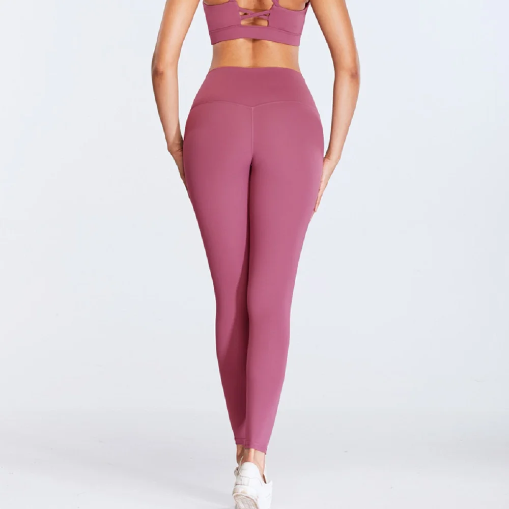 

Wholesale High Waist Breathable Yoga Leggings with pocket, Black,pink,red,green,gray,blue