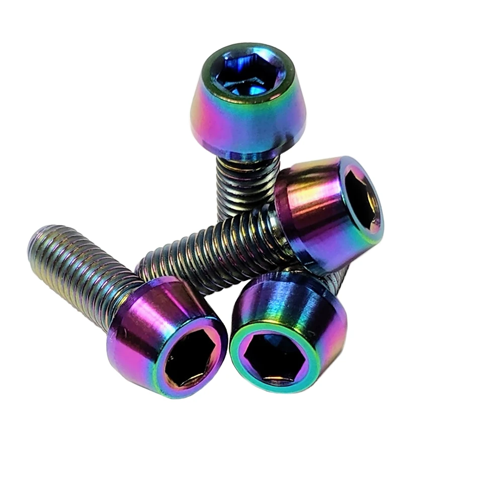 

Wholesale factory price M5 M6 M8 Gr5 titanium tapered screw