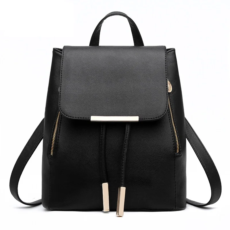 

Fashion Women Backpack High Quality Youth Leather Backpacks for Teenage Girls