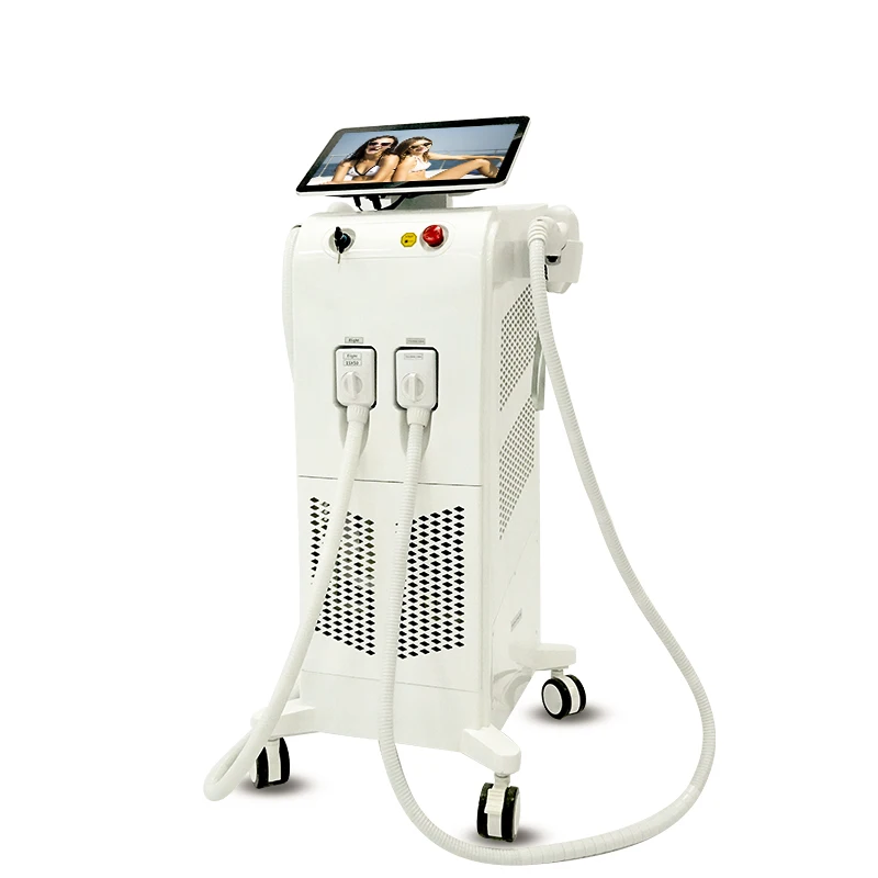 

Global supply 808 Diode Laser + IPL Elight skin rejuvenation 2in1 multifunction Hair Removal machine