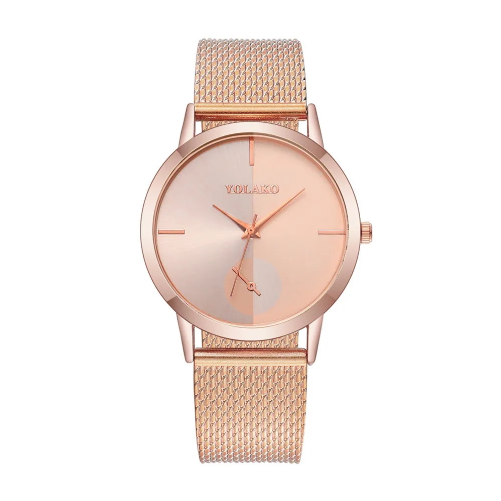 

YOLAKO New Brand Women Casual Watch Hot Fashion Quartz Watch Ladies Plastic Band Analog Wrist Watch