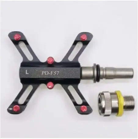 

PROMEND Quick Release Bicycle Pedals sepeda Ultra-light Aluminum Alloy MTB Bike Pedal Mtb 3 Bearings Flat Pedals Cycling Parts