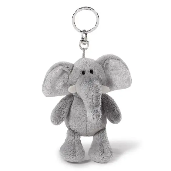 

Wholesale Cute Plush Keychain Stuffed Plush Keychain Elephant