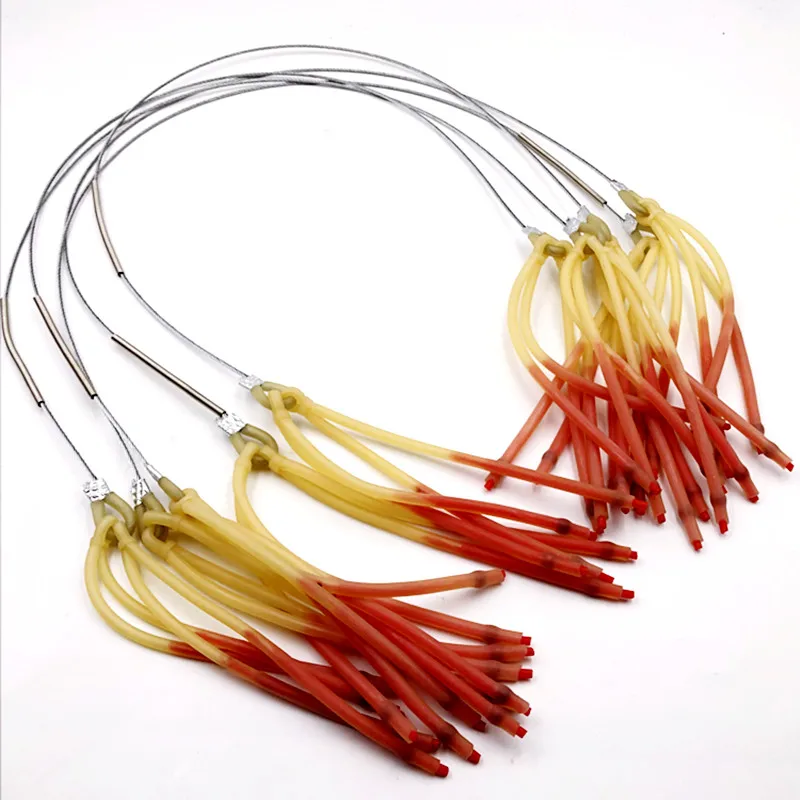 New Inner Wear Rubber Band High Elasticity and Powerful Outdoor Precision Shooting Ejection Rubber Slingshot Accessories