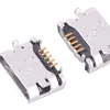 Mini Micro USB Full Paste SMT Type Micro Usb 5P Full Plug-in Flangeless Model Female Connector