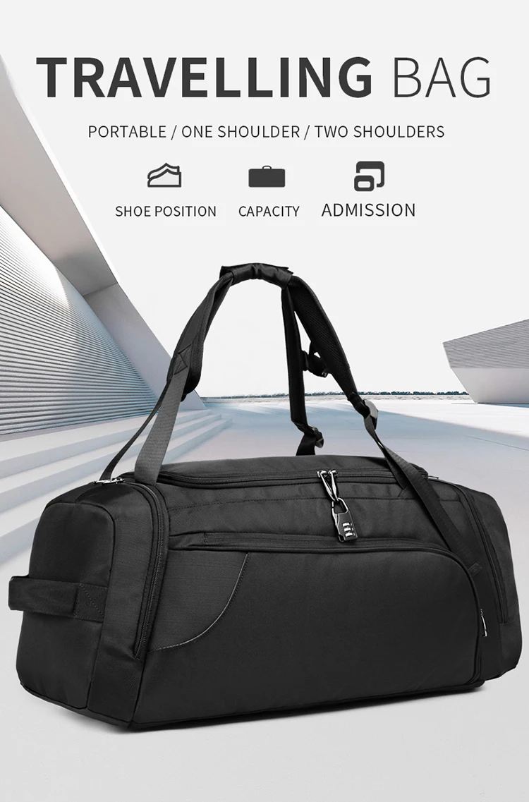 large nylon duffle bag