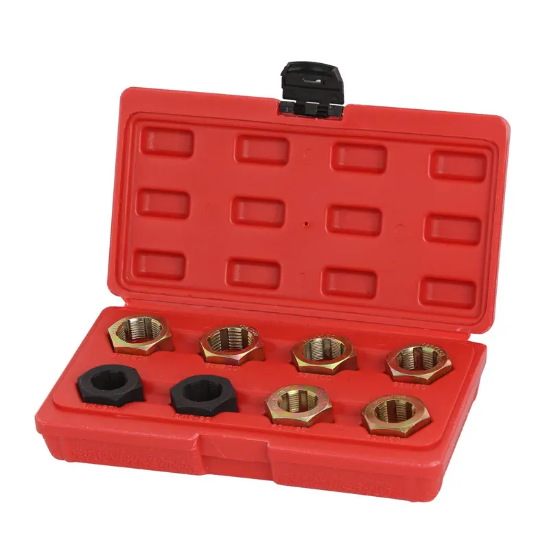 

Local stock in America! Winmax 8pcs Axle Spindle Thread Renew Restoring Repair Tool Kit Set