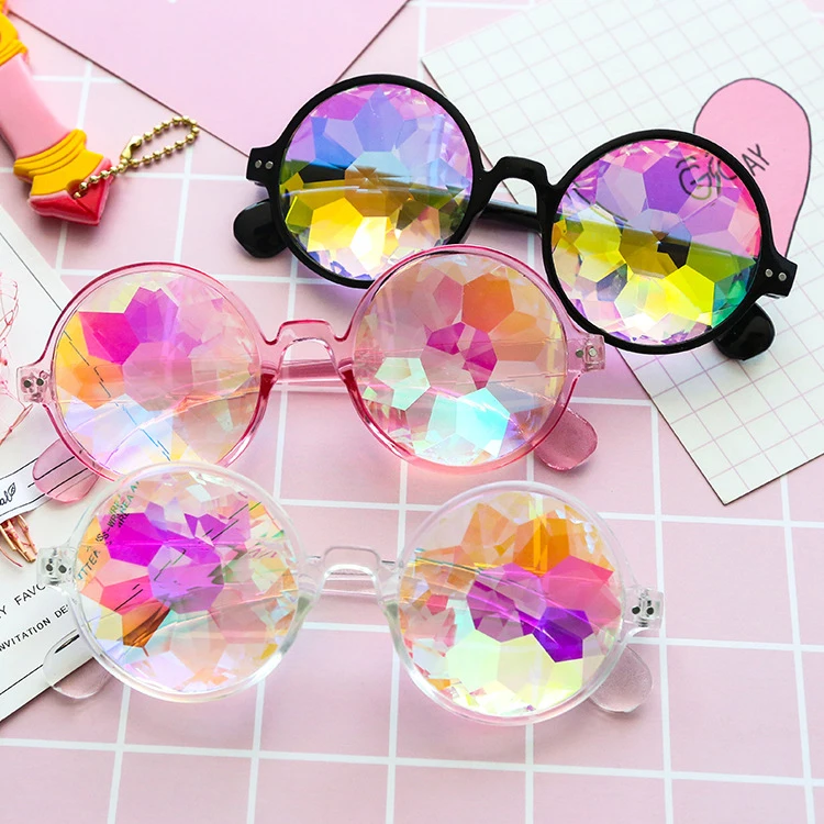 

Halloween Trick Joke Horror Terror Pop Eyes Glasses/holographic Glasses UV400 PC Women Party Sunglass Randdlfo CN;ZHE Resin