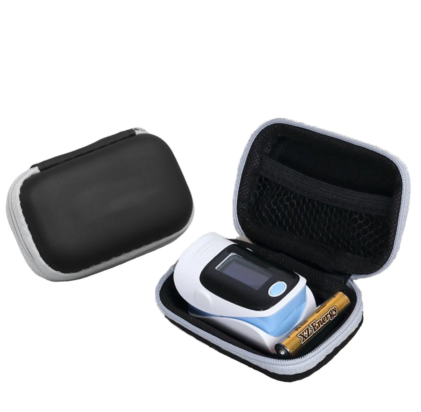 

Portable Medical Case EVA for Fingertip Pulse Oximete Case, Black or customized
