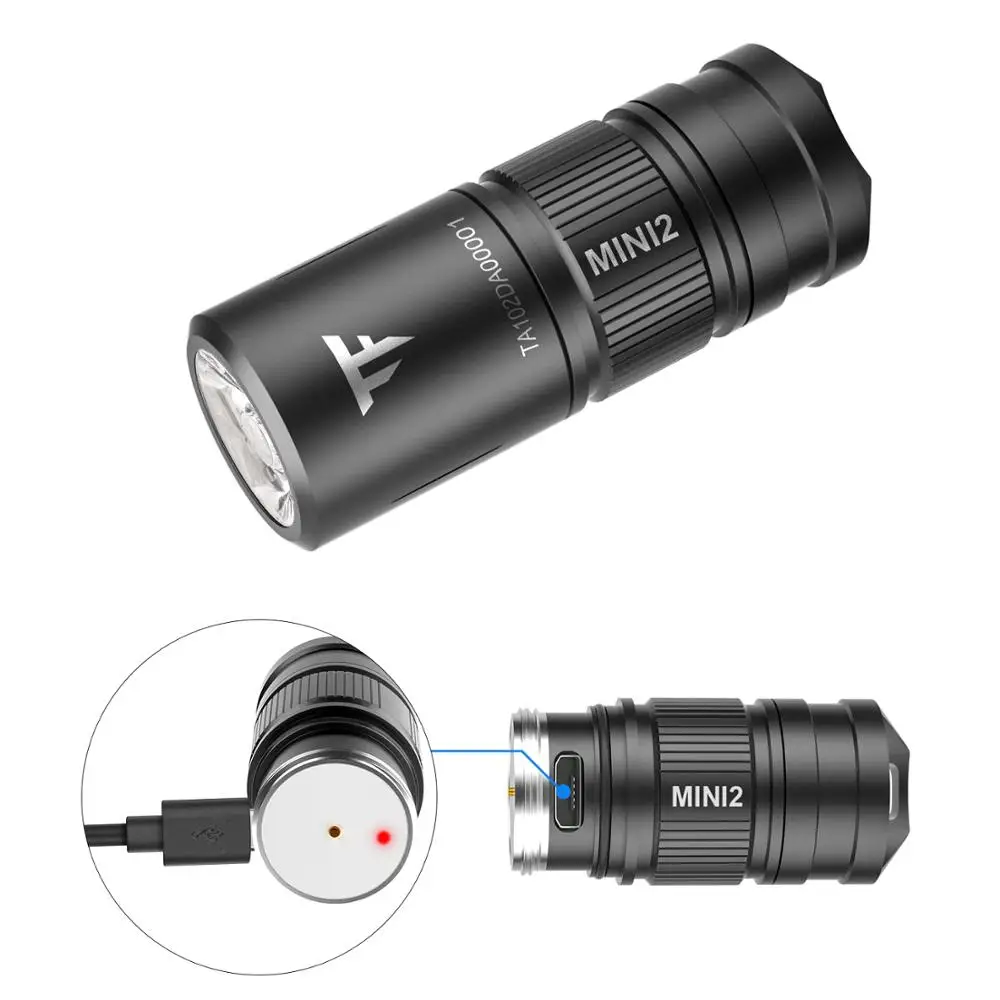 

Free Shipping TrustFire Lightweight and Tiny EDC USB MINI Torch light