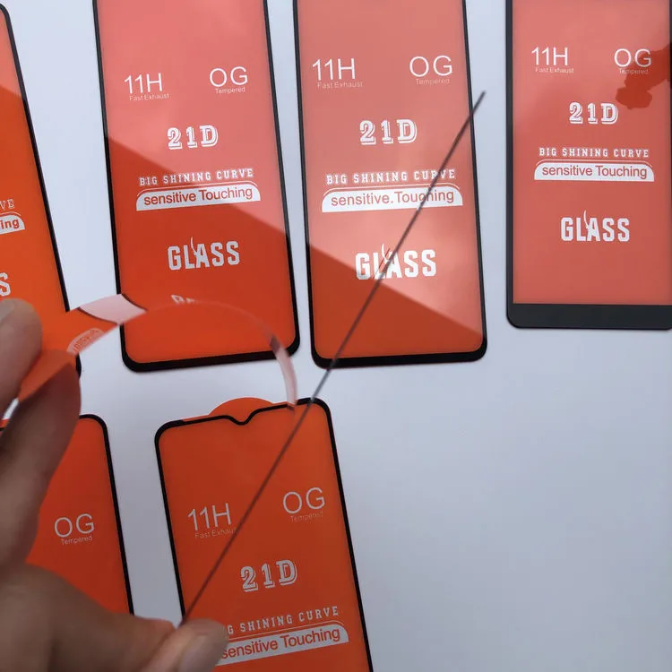 

For Itel S15 Pro 11H 21D Full Glue Glass Tempered Screen Protector For 11 Max Glass Film