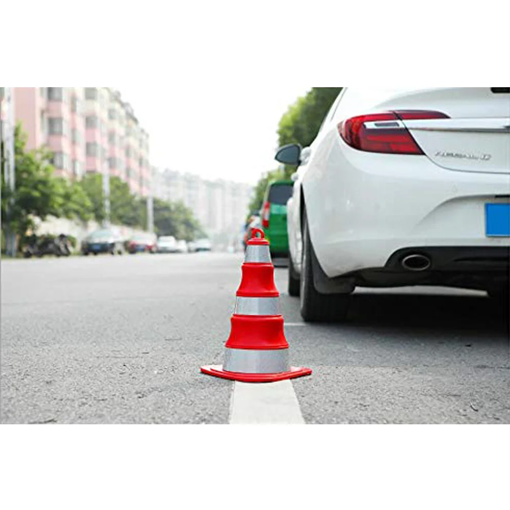 
YUHUAN 1000mm Reflective Used PE Traffic Cone 
