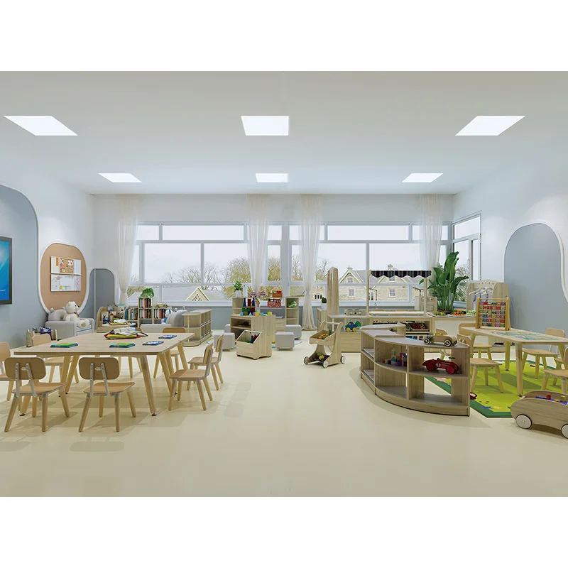 One Stop Solution Modern Kindergarten Daycare Classroom Furniture Set
