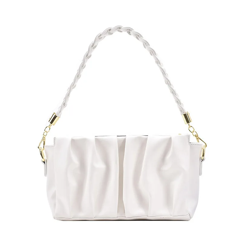 

2021 New Fashion Korean Style Cloud Bag Retro Wrinkle Women Shoulder Bag