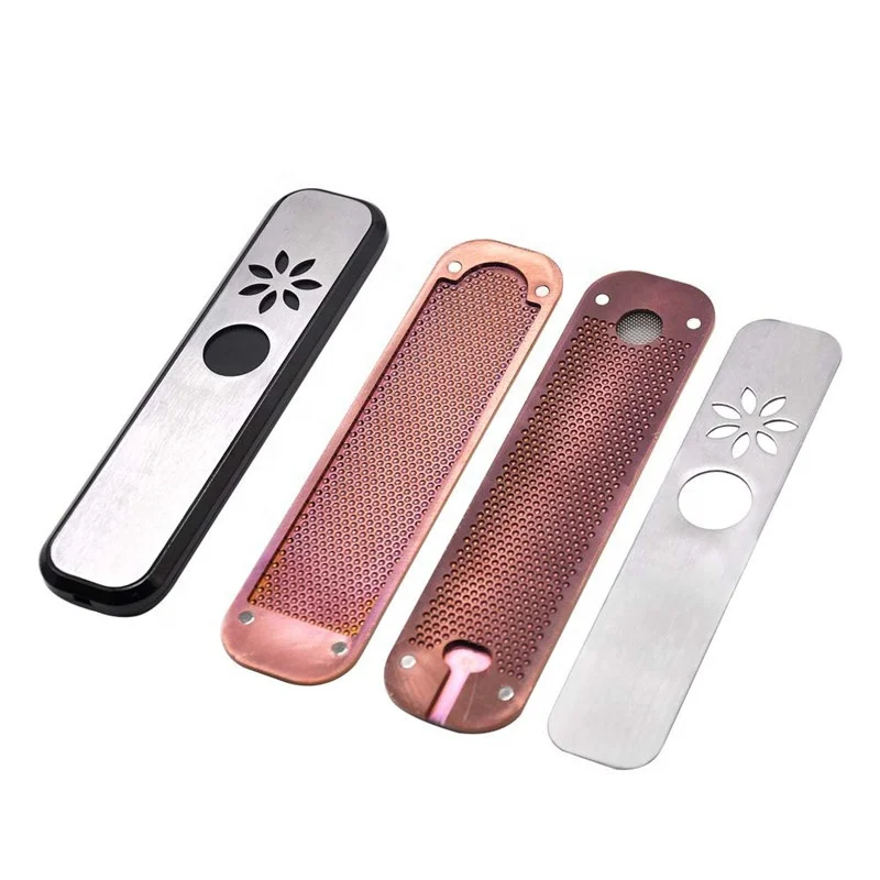 

Metal Small Portable Convenient Detachable Tobacco Pipe, Gold/black/brown/colorful