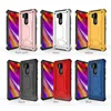 2019 Anti-Drop 2 in 1 Bumper Case Clear PC 360 Protection Cover Mobile Phone Cover Case for LG G7