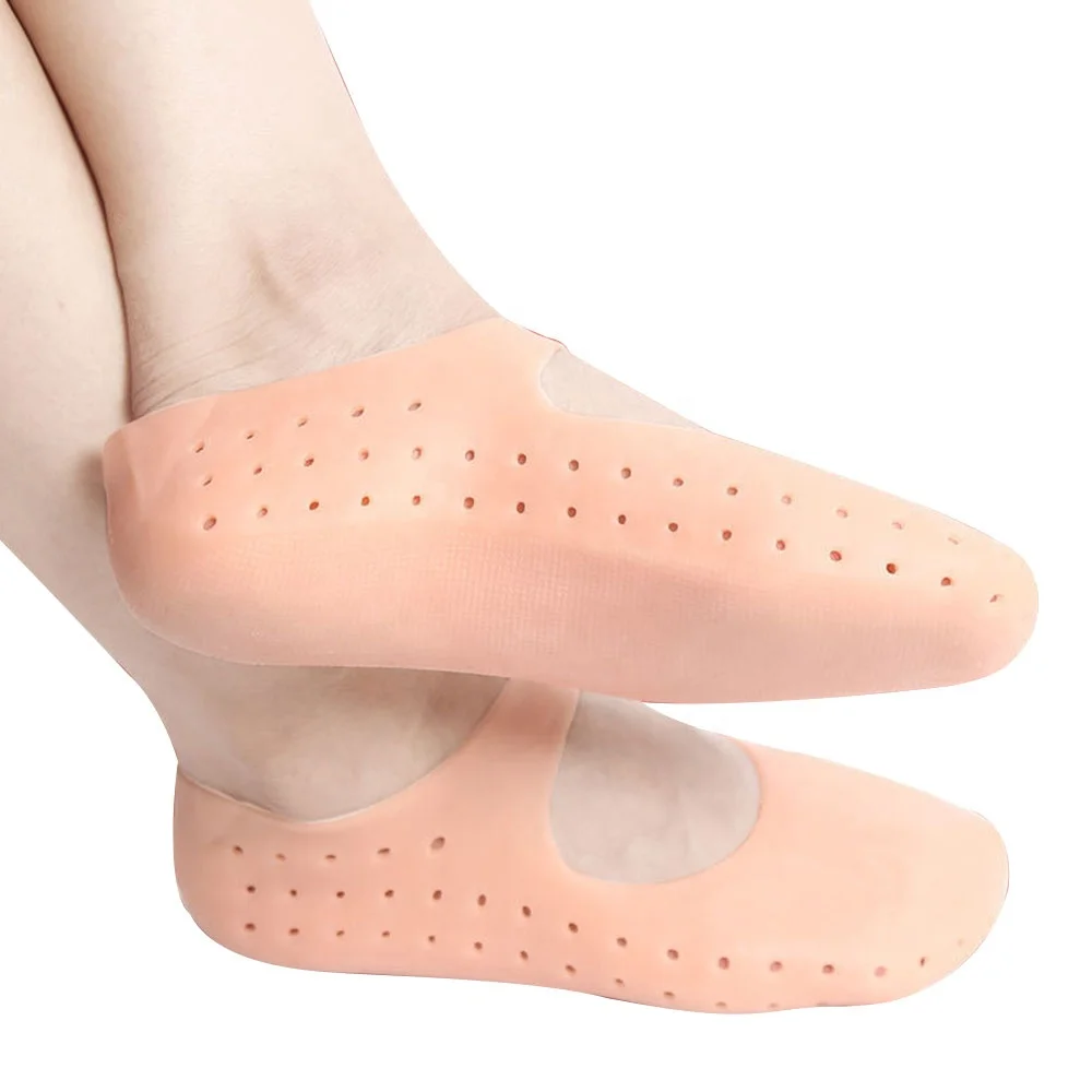 

Breathable boat socks silicone gel foot pad ballet toe protection