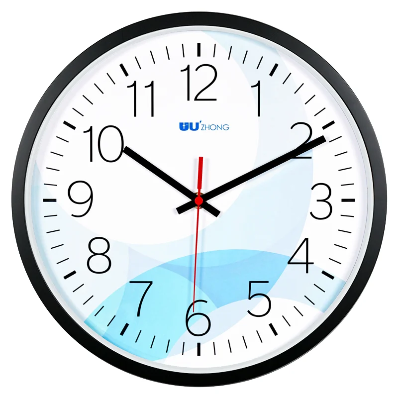 

Wholesale decorative plastic wall oem clocks, Customized color