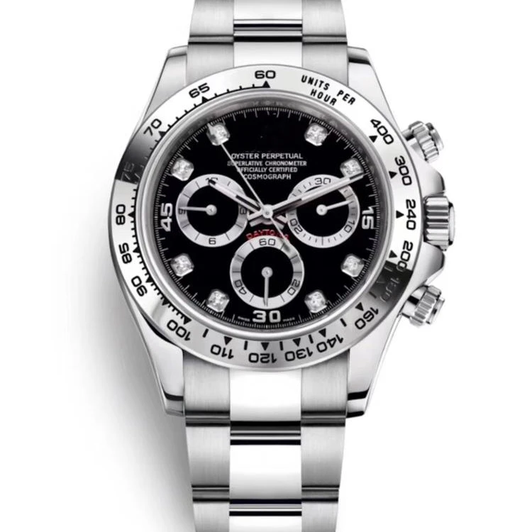 

OEM Diver watch movement 116500LN 904L ETA4130 JH factory Multi-function chronograph watch 116506 watch