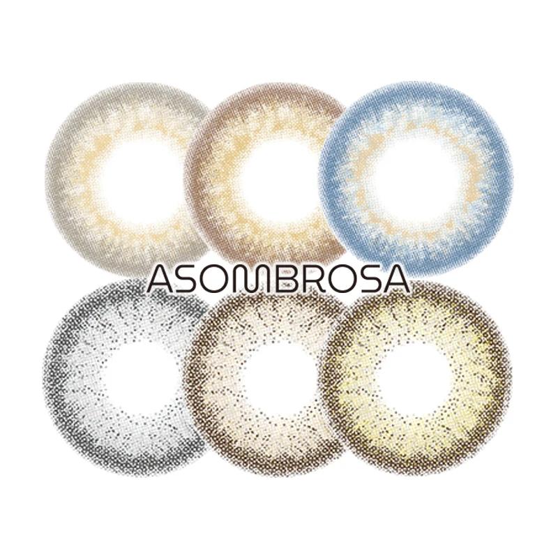 

2021 drop shipping Wholesale Very Comfortable Hydrocor Eye Contact Lenses Natural Circle Colored Contacts 1 Year Soft Color, 6 colors
