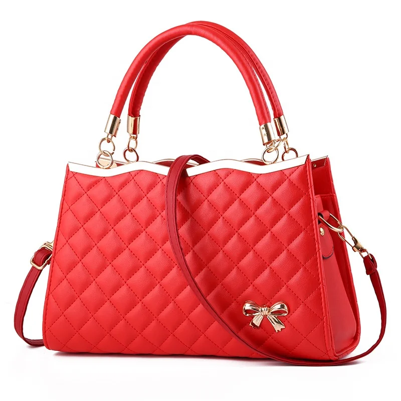 

2020 hot sale New design fashion high quality PU leather more colors handbag women shoulder bag