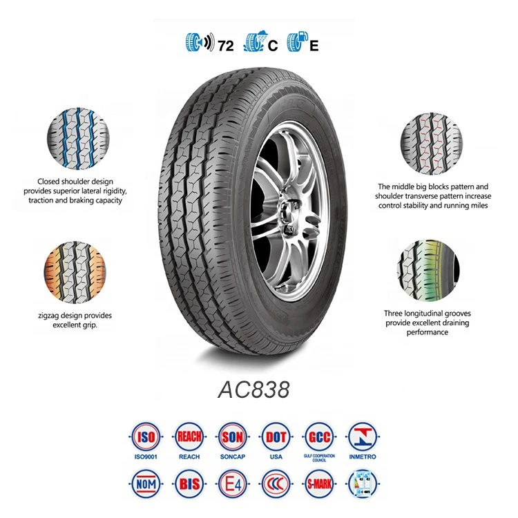 Annaite Hilo 195/70r15c Pcr Wheels Tyres High Performance Tire Used Car ...