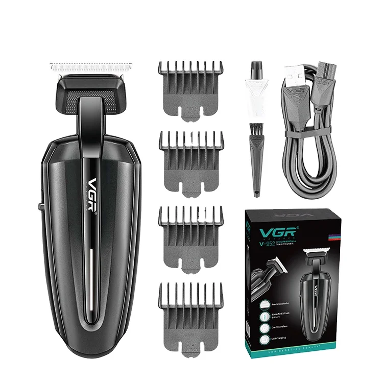 

VGR V-952 IN STOCK OEM Hair Cutting Machine Rechargeable Professional Cordless Electric Hair Trimmer for Men