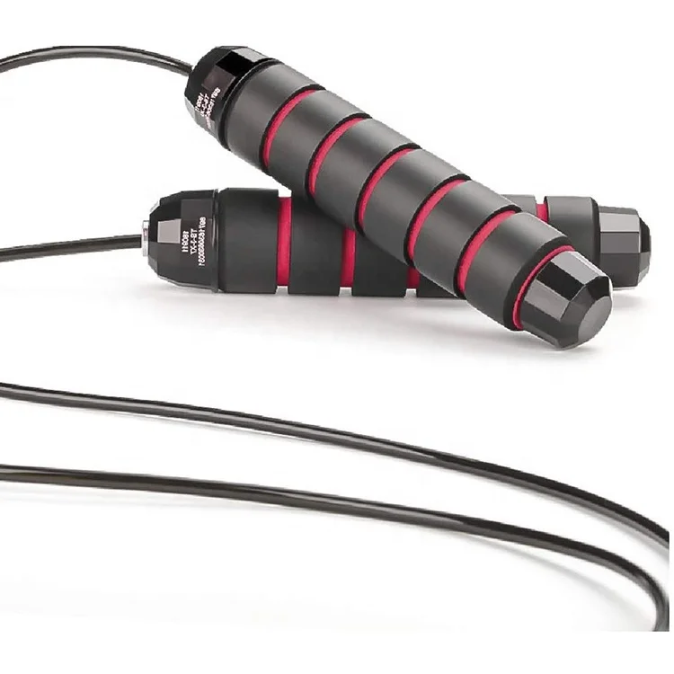 

Innovative new products skipping rope pvc fitness New products for sale, Black