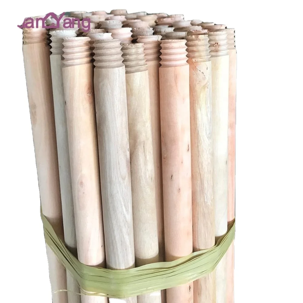 

Widely used natural wood mop handle mop with stick and outdoor broom stick