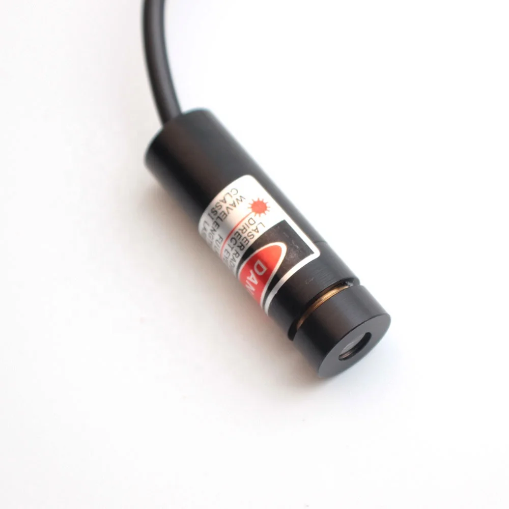 635nm 5mw Focusable 12x40mm Red Dot/spot Laser Diode Module