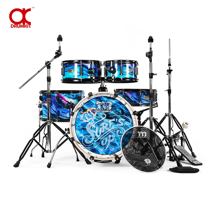 

DRUMKIT brand PD series children drum set jazz for 5 pieces