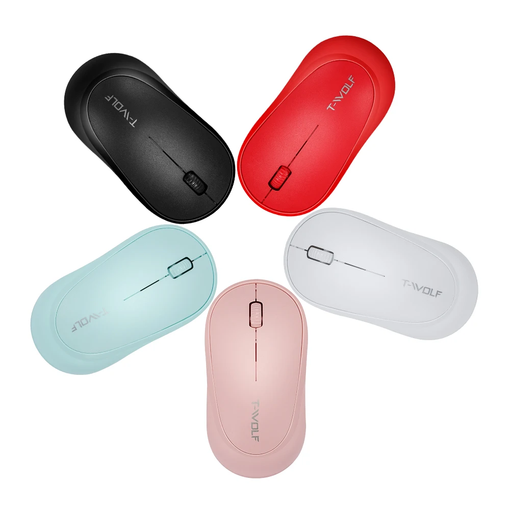 

Q18 portable comfortable and colorful Lightweight USB wireless mouse is for PC laptop