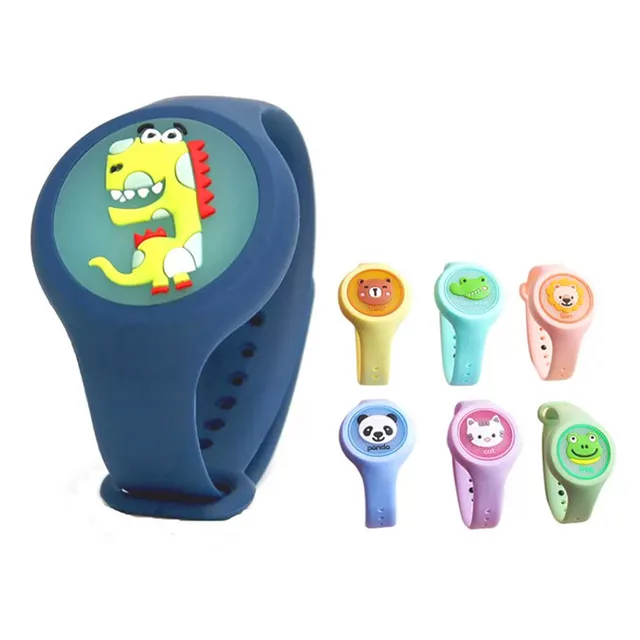 

Anti Mosquito Silicone Bracelet Children Mosquito Repellent Baby Outdoor Anti-mosquito Wristband Products With Flash Light