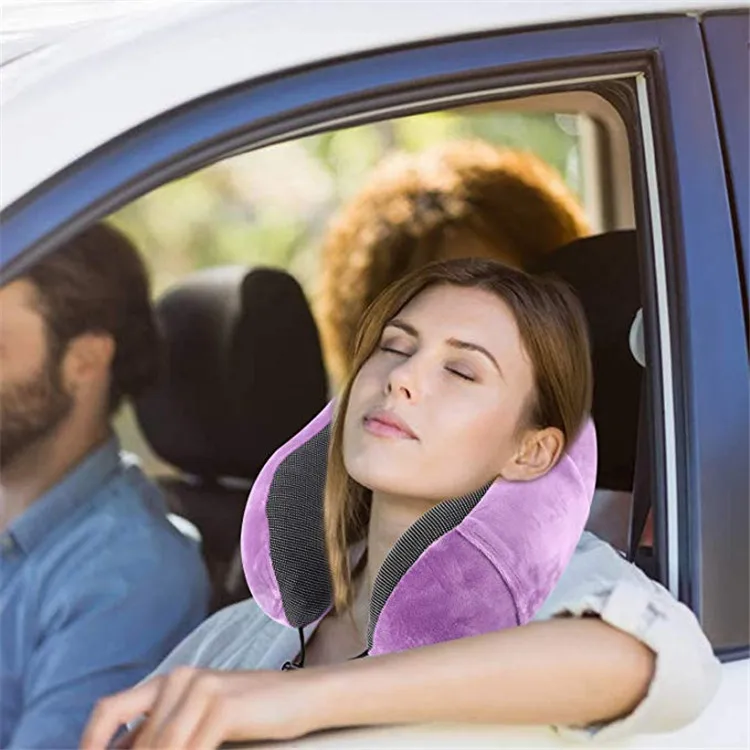 Neck Pillow Wholesale With Custom Logo Neck Message Memory Foam Travel