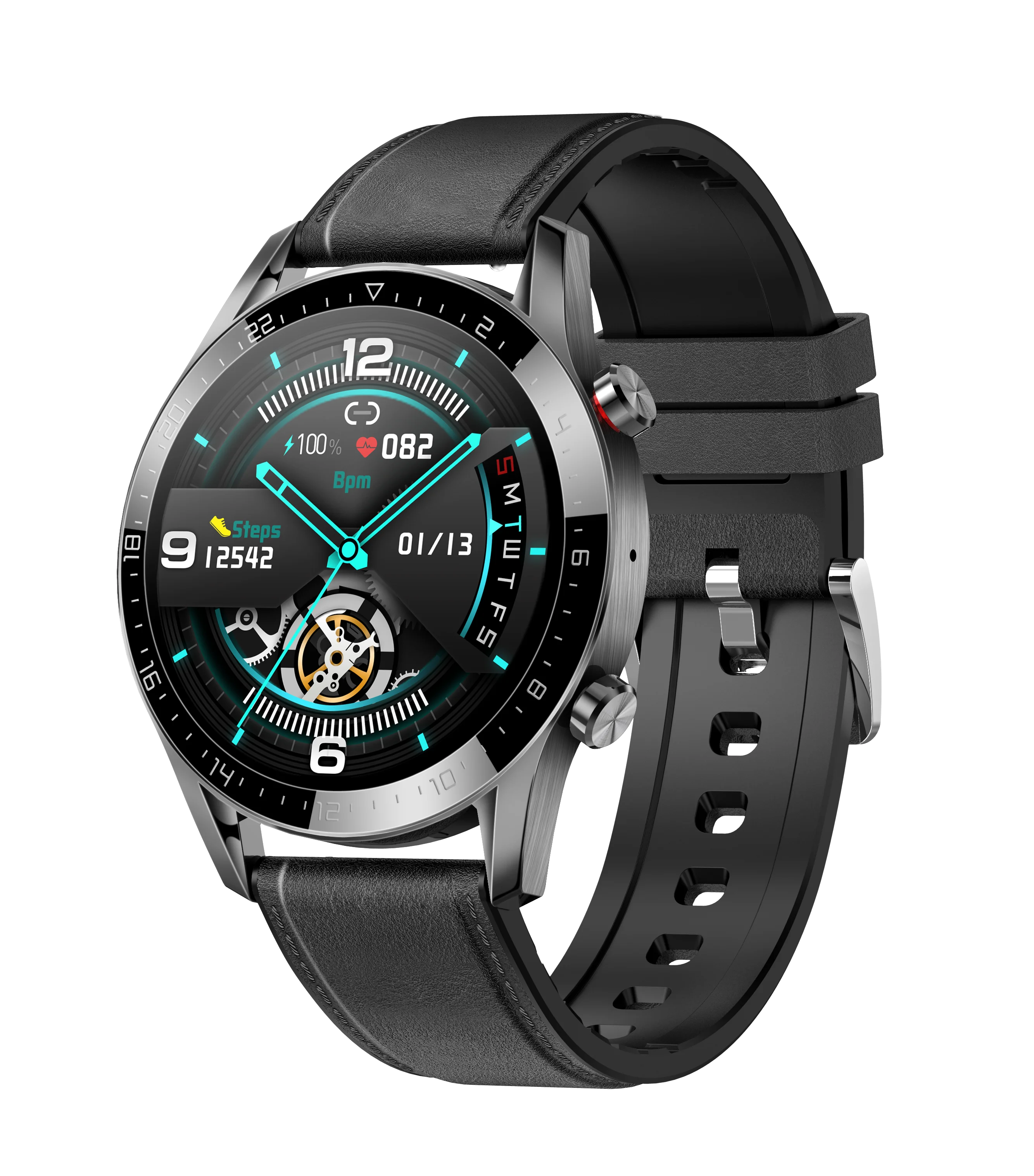 

L13 Upgrade Version Smart Watch GT05 Men Bluetooth Call ECG PPG Waterproof Blood Pressure Heart Rate Fitness Tracker Smartwatch, 2 colors