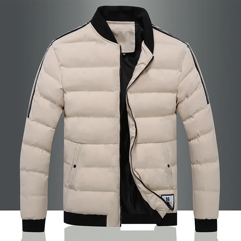 

Big Tall Denim winter new style down jacket wind-proof warm men's cotton jackets Custom Logo hoodies jacket coat for men, Customized color