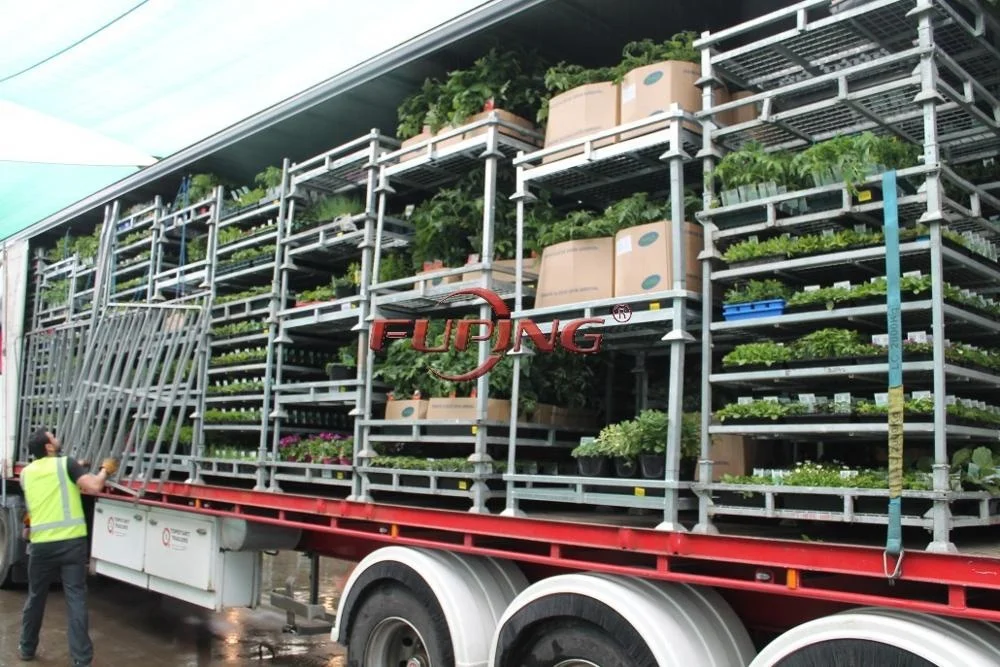 
flower display racks, metal rack for flower pots, standing flower pot rack 